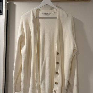 Babaton Cream Button-Up Cardigan